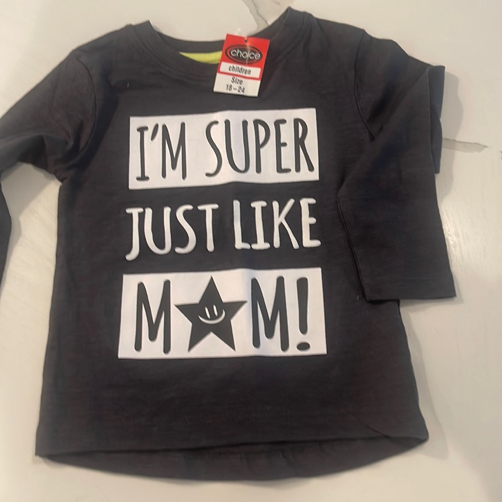 New !size 18-24  boys 👦 dark gray color, full sleeves, good for outdoor